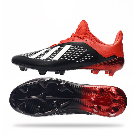 2020 Non-slip Wear-resistant Luminous Turf Football Shoes Male Spikes FG Training